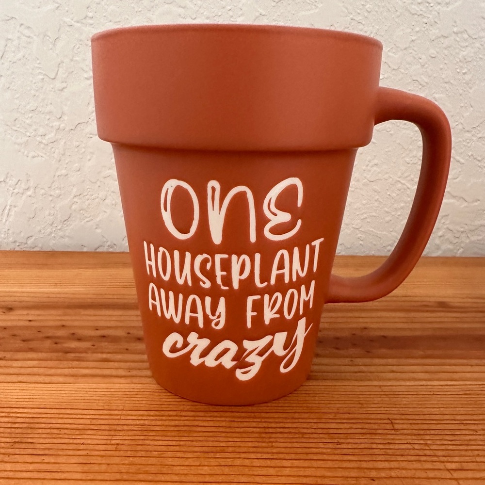 Mug with White Text